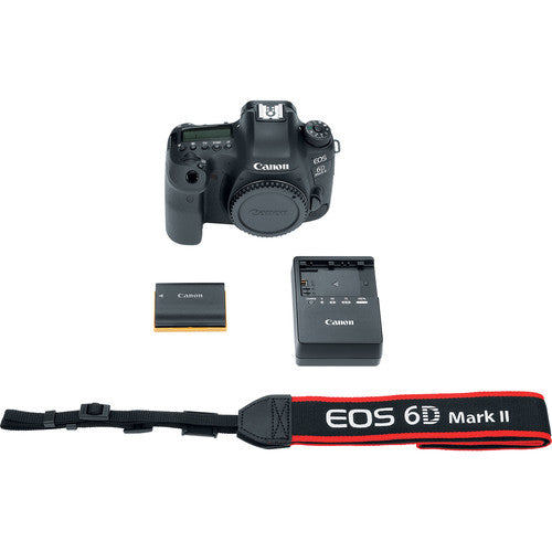 Canon EOS 6D Mark II Body, 26.2 MP, DSLR Camera (Body Only) Canon EOS 6D Mark II Body, 26.2 MP, DSLR Camera (Body Only)
